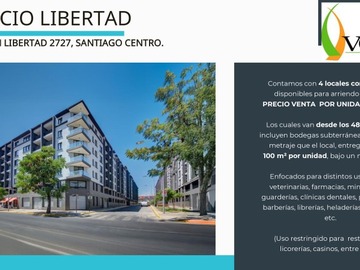 Local Comercial en arriendo mensual en Locales en arriendo en fundición libertad santiago, Santiago - 1 dormitorio, 1 baño