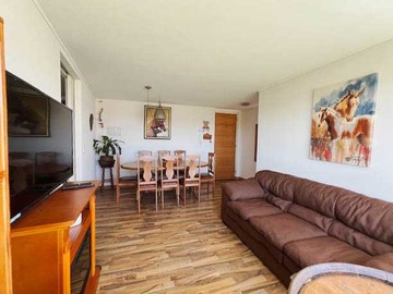 Departamento en venta en NOU // Full amoblado en Condominio Olas (171858), San Pedro de la Paz - 3 dormitorios, 2 baños