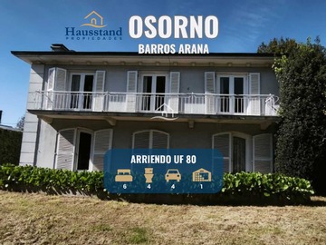 Casa en arriendo mensual en Vivienda Moderna Cerca de Todo (165086), Osorno - 6 dormitorios, 4 baños