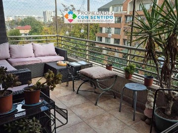 Departamento en arriendo mensual en Eliecer parada 4 d 3 b 2 e y 1 bod ñuñoa (162873), Ñuñoa - 4 dormitorios, 3 baños