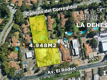 Terreno en venta en El Corregidor - Araucarias, Lo Barnechea