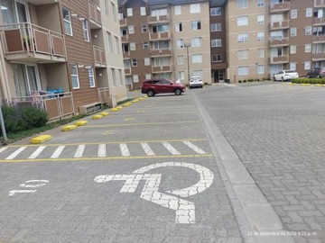 Departamento en arriendo mensual en Los volcanes - torre antuco, Villarrica - 2 dormitorios, 1 baño