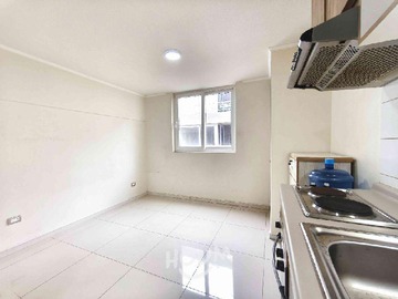 Departamento en arriendo mensual en Departamento en Metro Santa Ana L2. 1 Dormitorio. 22 M2 - 1 dormitorio, 1 baño