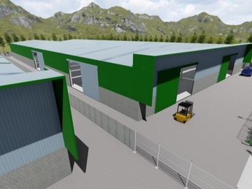 Terreno Industrial en arriendo mensual en Parque industrial husamontt, sector tepual, Puerto Montt - 2 baños