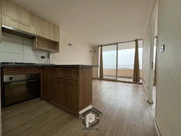 Departamento en arriendo mensual en Metro lo ovalle, La Cisterna - 1 dormitorio, 1 baño