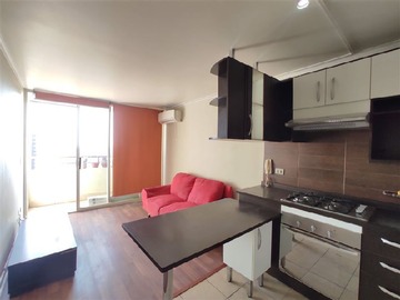 Departamento en arriendo mensual en Metro santa ana, Santiago - 2 dormitorios, 2 baños