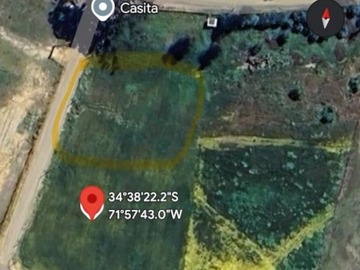 Sitio en venta en Parcela entre el campo y el mar, Paredones