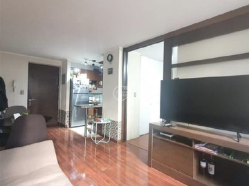 Departamento en venta en Nueva san martín - metro moneda tt, Santiago - 1 dormitorio, 1 baño