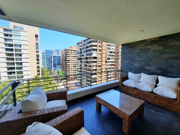 Departamento en arriendo mensual en Exclusivo (183061), Las Condes - 3 baños