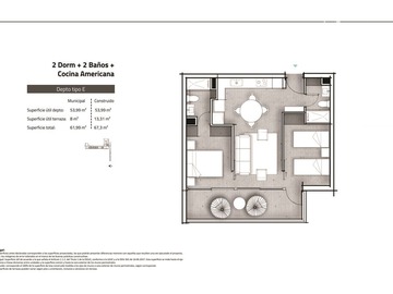 Venta / Departamento / La Serena