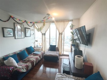 Departamento en venta en Avda. Vicuña Mackenna N°4927- B, San Joaquín - 3 dormitorios, 2 baños