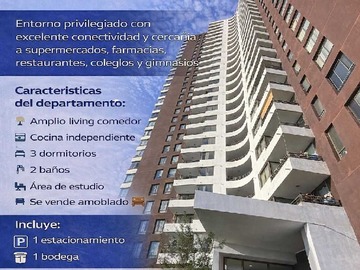 Departamento en venta en Amplio Departamento con Vista Despejada (178775), Iquique - 3 dormitorios, 2 baños