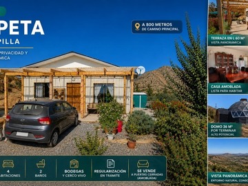 Parcela en venta en Popeta, Melipilla - 4 dormitorios, 2 baños
