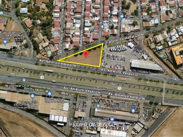 Sitio en venta en C. Américo Vespucio / Almirante Latorre, Quilicura