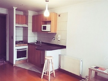 Departamento en venta en Metro Bellas Artes, Santiago - 1 dormitorio, 1 baño