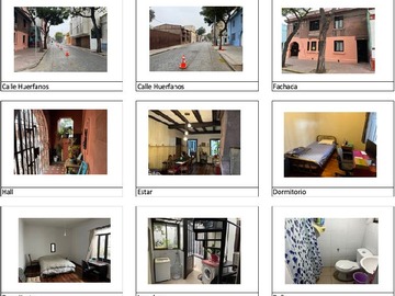 Casa en venta en Casa barrio Yungay (81094), Santiago - 10 dormitorios, 5 baños