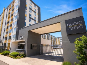 Departamento en venta en Venta depto Condominio Nuevo Centro (167374), Concepción - 3 dormitorios, 1 baño