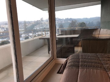 Departamento en arriendo mensual en Reñaca, Hermoso y Muy Iluminado Departamento - 3 dormitorios, 2 baños