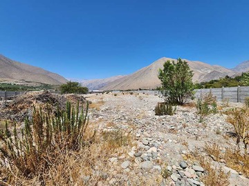 Terreno en venta en Amplia Parcela con linda vista y rio, Vicuña (144354), Vicuña
