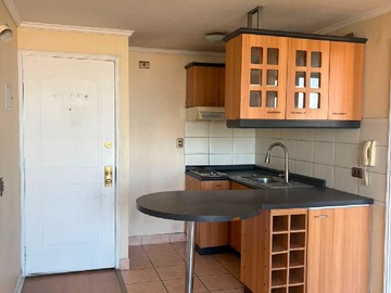 Departamento en arriendo mensual en 1d 1b terraza sur. Cumming 1430-b (97076), Santiago - 1 dormitorio, 1 baño