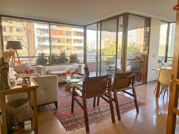Departamento en venta en Cercano a holanda con eliodoro yáñez, Providencia - 3 dormitorios, 3 baños