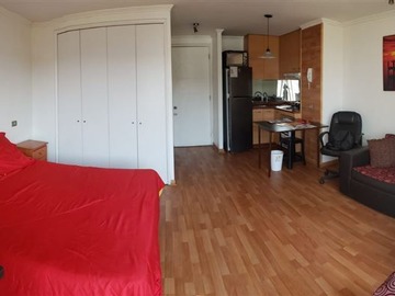 Departamento en arriendo mensual en Club Hípico 475, Santiago - 1 dormitorio, 1 baño