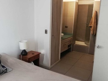 Departamento en arriendo mensual en Excelente dpto amoblado metro Moneda (172559), Santiago - 1 dormitorio, 1 baño