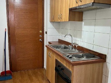 Departamento en arriendo mensual en Studio 2 cuadras Metro Moneda y Los Héroes (165339), Santiago - 1 dormitorio, 1 baño