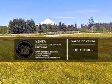 Terreno en venta en Preciosas parcelas urbanizadas en frutillar (146914), Frutillar