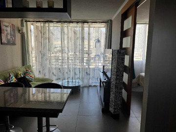 Departamento en arriendo mensual en Se arrienda departamento amoblado (179027), Antofagasta - 1 dormitorio, 1 baño