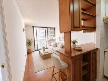 Departamento en venta en Venta Metro Bellas Artes / 1d 1b 1bod (175991), Santiago - 1 dormitorio, 1 baño