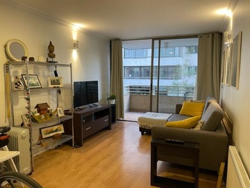 Departamento en arriendo mensual en Fontana Rosa/Robinson Crusoe, Las Condes - 1 dormitorio, 1 baño