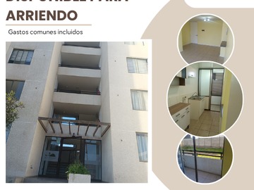 Departamento en arriendo mensual en El Brillador, La Serena - 3 dormitorios, 2 baños