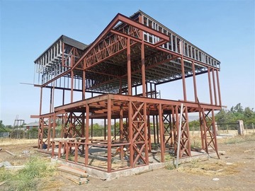 Parcela en venta en Parcela en venta con casa de 2 pisos en construcción, Colina - 2 dormitorios, 2 baños