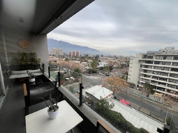Departamento en arriendo mensual en Avenida las condes, Las Condes - 1 dormitorio, 1 baño