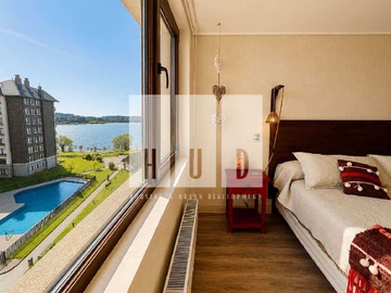 Departamento en arriendo mensual en Orilla de lago y piscina! (166723), Villarrica - 2 dormitorios, 2 baños