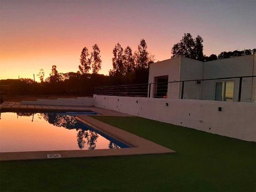 Terreno en arriendo mensual en Casa amoblada hermosa lista (169359), Limache - 3 dormitorios, 5 baños