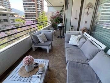 Departamento en venta en Pedro canisio con las hualtatas, Vitacura - 3 dormitorios, 3 baños