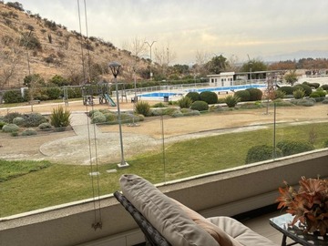 Departamento en arriendo mensual en La reserva, Colina - 3 dormitorios, 3 baños