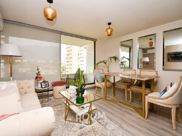 Departamento en arriendo mensual en Mayecura, Las Condes - 2 dormitorios, 2 baños