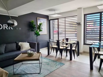Departamento en arriendo mensual en Abate molina 590, Santiago - 2 dormitorios, 2 baños