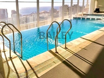 Departamento en arriendo mensual en Bosques de Montemar, Concón - 3 dormitorios, 3 baños