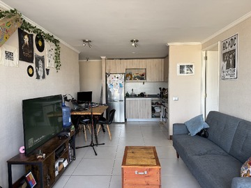Departamento en venta en Metro santa ana l2, Santiago - 1 dormitorio, 1 baño