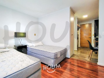Departamento en arriendo mensual en Huérfanos, Santiago - 1 dormitorio, 1 baño