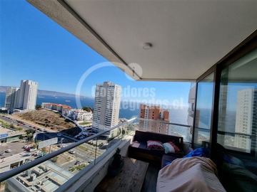 Departamento en venta en Av. Edmundo eluchans, Viña del Mar - 2 dormitorios, 2 baños