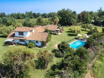 Terreno en venta en En venta casa y parcela en Pirque (158803), Pirque - 6 dormitorios, 6 baños