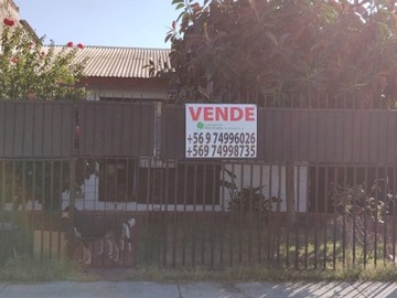 Casa en venta en Villa zaror, Cerrillos - 3 dormitorios, 1 baño