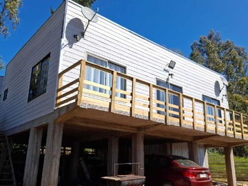 Casa en venta en Curanipe / Inversión / 4 Cabañas en 800m2 (169100), Pelluhue - 12 dormitorios, 5 baños