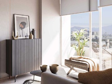 Departamento en venta en Maravillosos dptos nuevos metro conchali (153274), Conchalí - 1 dormitorio, 1 baño