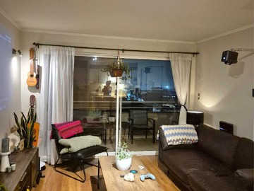 Departamento en arriendo mensual en Vista panorámica (172074), Recoleta - 1 dormitorio, 1 baño